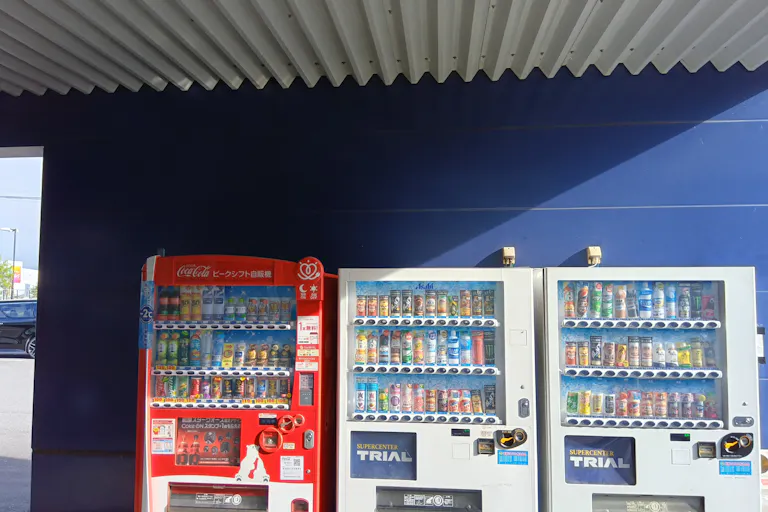 貸出電源:自動販売機と併用