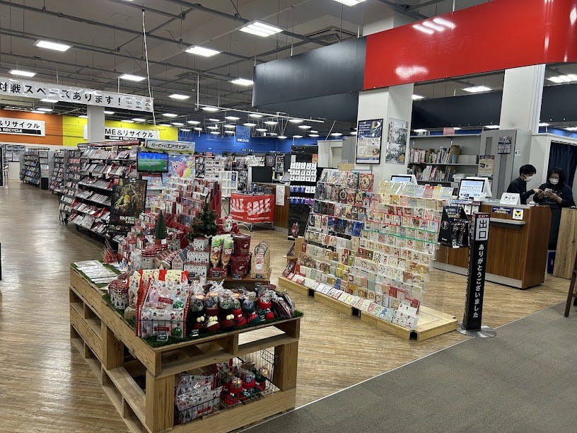 【蔦屋書店 小川町】販促イベントや物販に最適な店内カウンターそばイベントスペースの画像