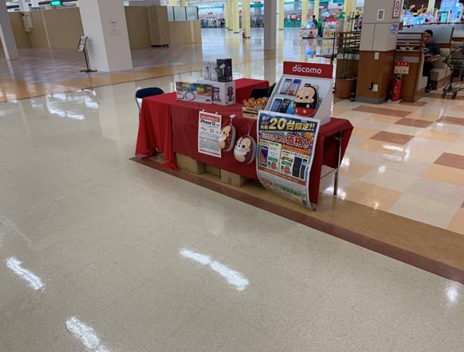 【イオンタウン那須塩原】販促プロモーションに最適！近隣型ショッピングセンター出入口付近のフードコート区画催事スペースの画像