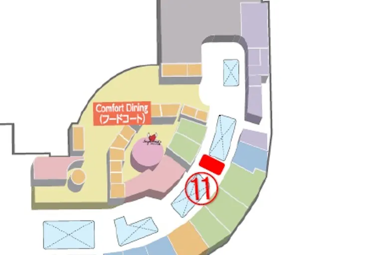 【イオンモール東久留米*】P.SFA前 ブリッジスペースの画像2