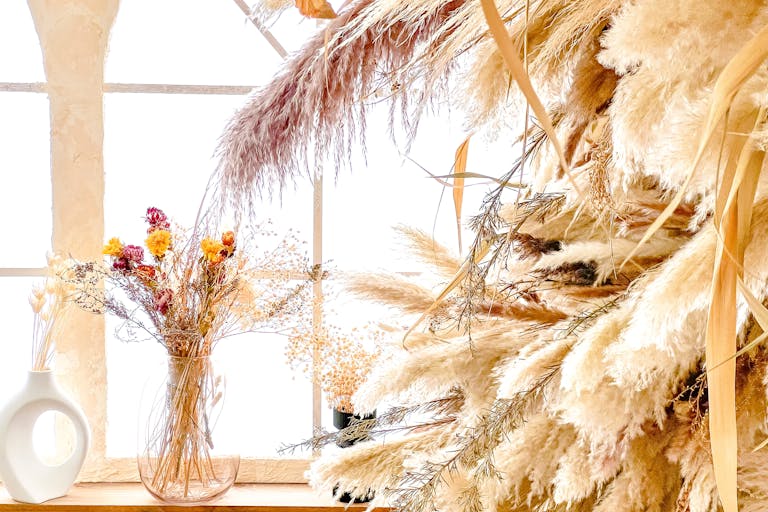 【代官山駅2分】撮影に適した巨大なドライフラワーが特徴的な機材の使用も無料なレンタルスタジオの画像10