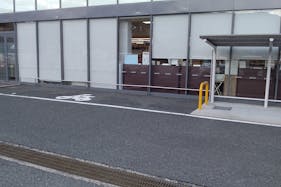 【ゆめマート 朽網】軒先駐輪場 物販・販促プロモーションにおすすめな催事イベントスペース