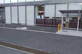 【ゆめマート 朽網】軒先駐輪場 物販・販促プロモーションにおすすめな催事イベントスペース