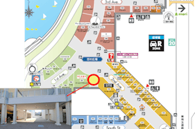 【イオンレイクタウンアウトレット】空の広場(ベーセーストック横スペース)