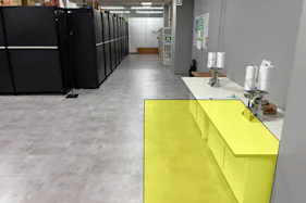 【メガセンタートライアル中間店】食物販やPR活動に最適な店内「①1Fレジアウト【左側】スペース」