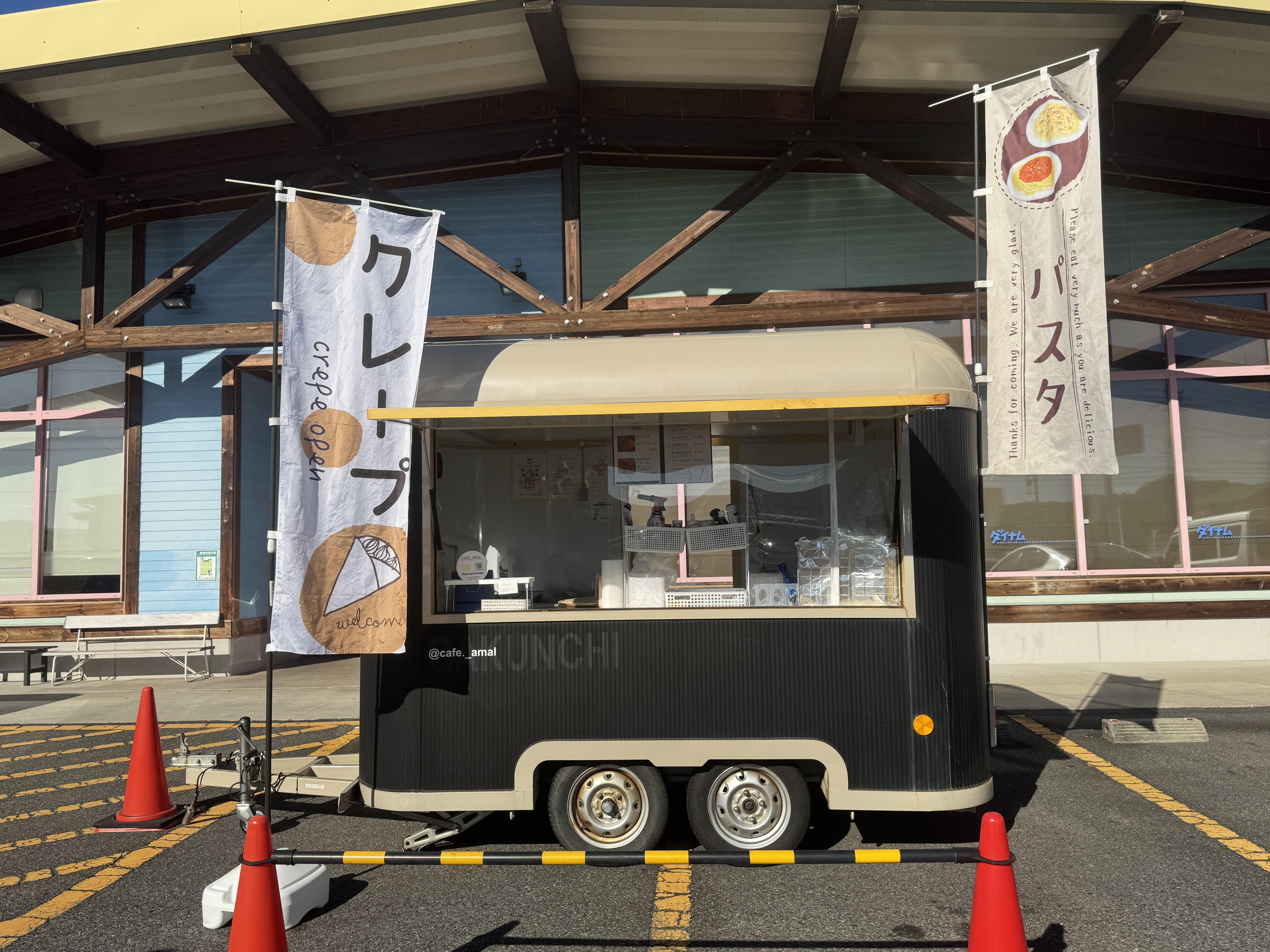 【ダイナム鳥取伯耆店ゆったり館】キッチンカーに最適なアミューズメント施設のイベントスペース
