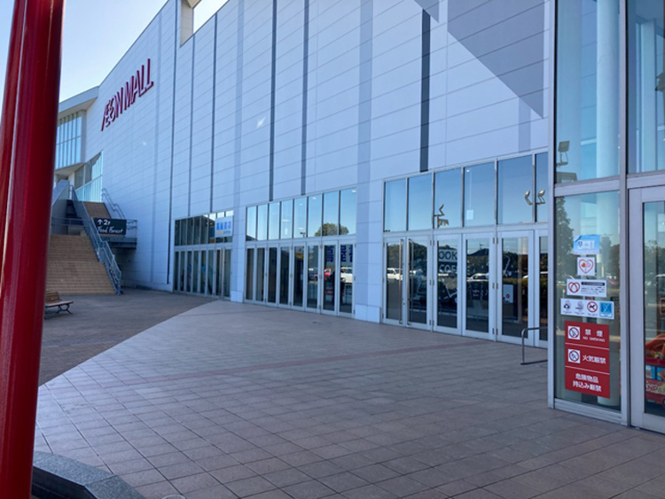 【イオンモール熊本】きらきらタワー入口付近