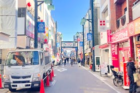 【戸越駅3分】物販やプロモーションに最適な人通りが多い戸越銀座商店街の中央街メインストリート軒先スペース