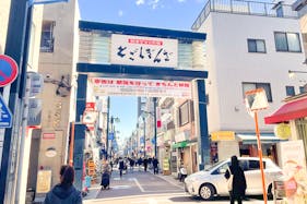 【戸越駅3分】物販やプロモーションに最適な人通りが多い戸越銀座商店街の中央街メインストリート軒先スペース