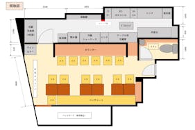 【大門/浜松町、駅徒歩4分】レストラン仕様でキッチン大充実|各種パーティー利用、間借り営業に最適◎WiFi、電源、プロジェクターも完備