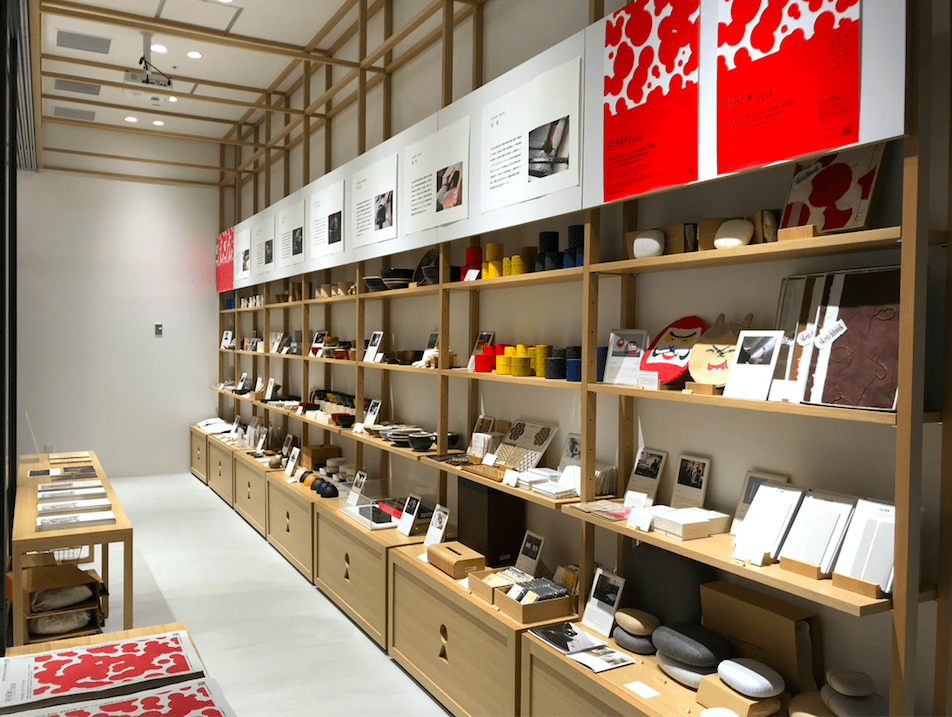 企画・設営・販売・撤収を中川政七商店でサポートさせていただきます。