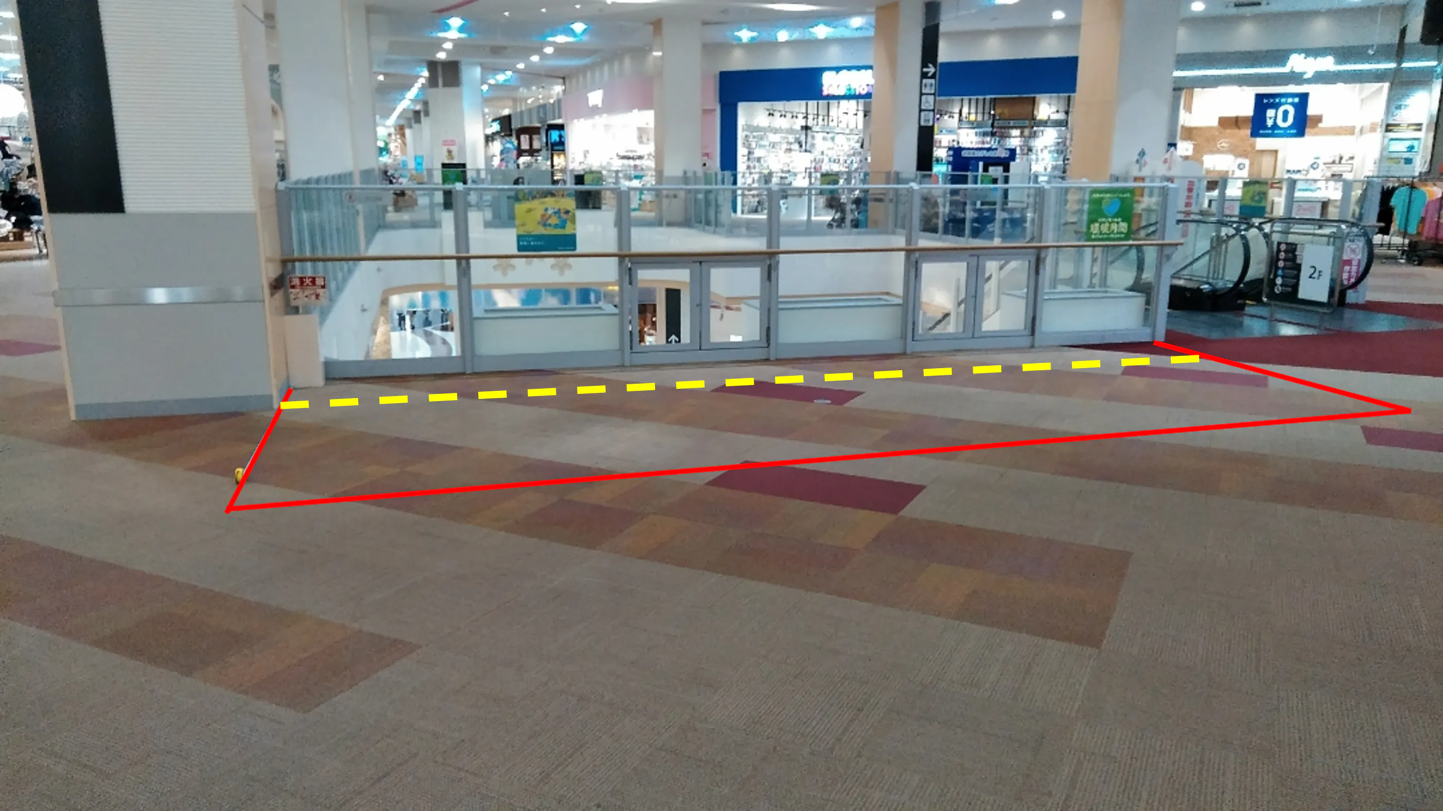 【イオンモール富士宮*】センターコートブリッジ（北）