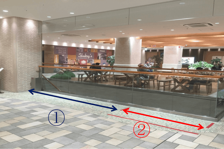 上層階のオフィスからの利用者も期待できます。