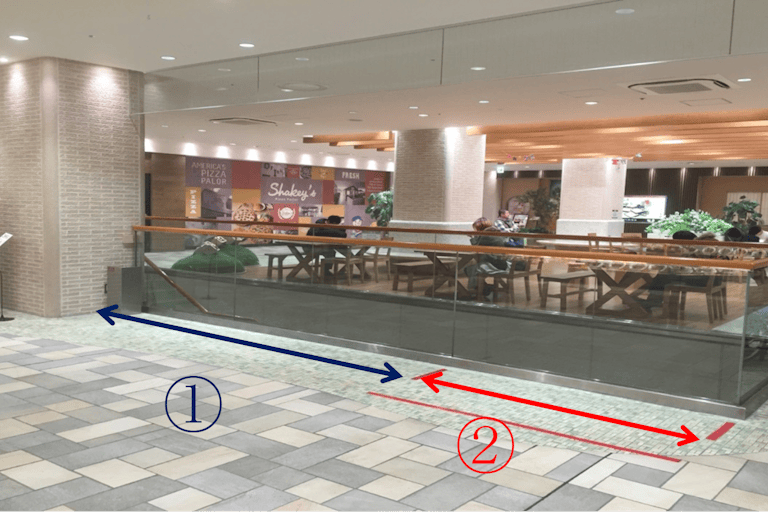 上層階のオフィスからの利用者も期待できます。