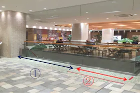 【京王聖蹟桜ヶ丘ショッピングセンター】B館側 物販やプロモーションイベントに適したレストラン・カフェフロアイベントスペース