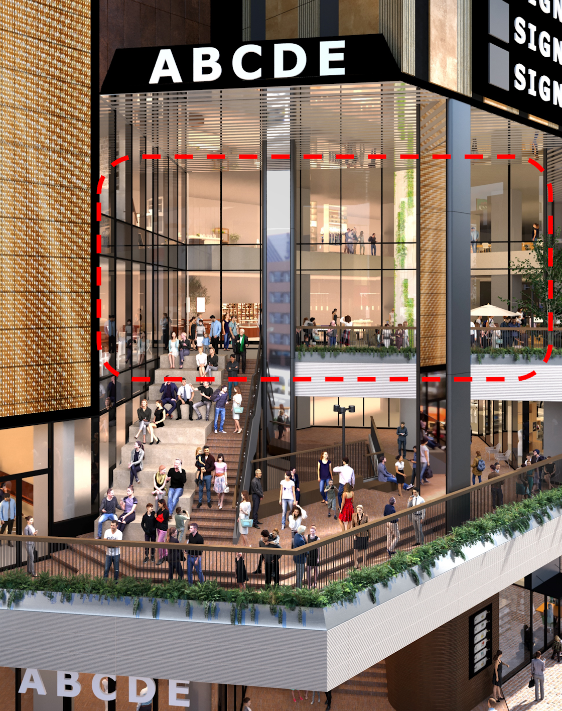 【COCONO SUSUKINO】「3階屋外広場」すすきの交差点目の前！開放的な空間でポップアップやプロモーションにおすすめのCOCONO TEREACEイベントスペース