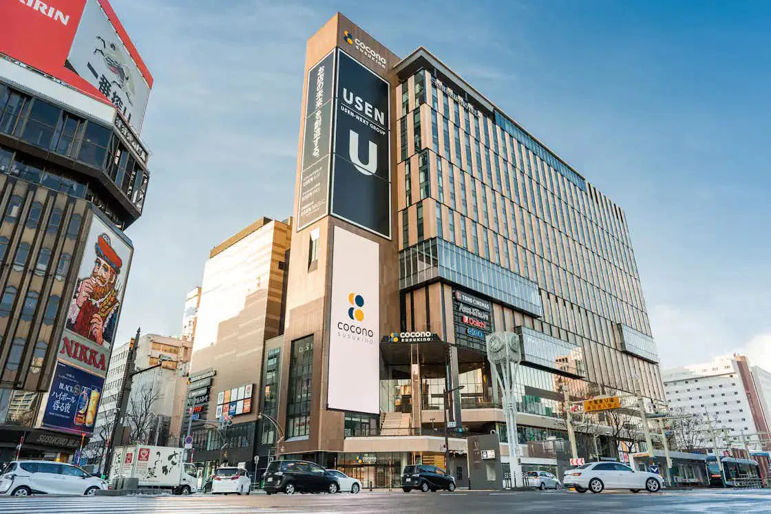 【COCONO SUSUKINO】「3階屋外広場」すすきの交差点目の前!開放的な空間でポップアップやプロモーションにおすすめのCOCONO TEREACEイベントスペース
