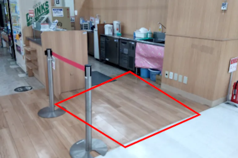 【イオンスタイル御所野】イートイン前 販促プロモーションや物販に最適なスーパー店内催事イベントスペースの画像2