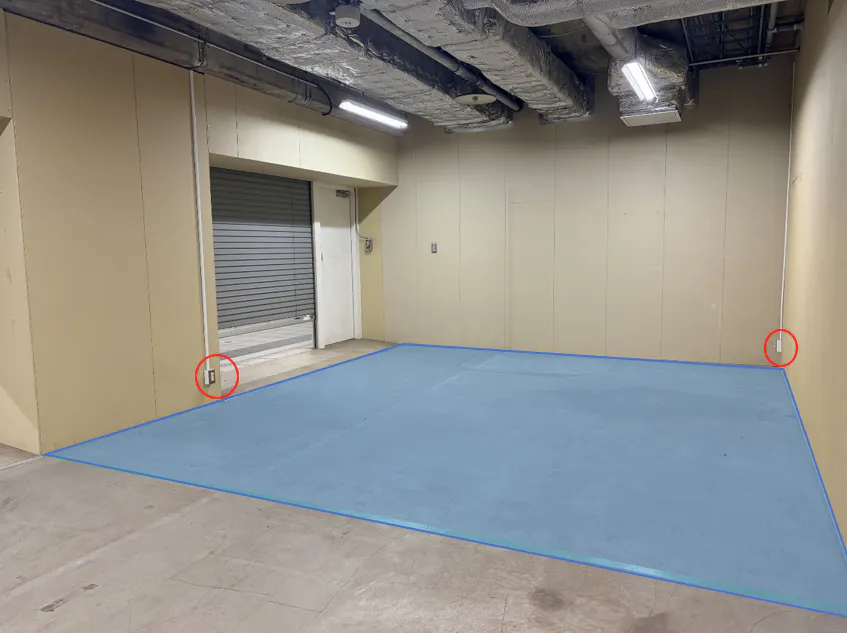 【横浜市営地下鉄ブルーライン関内駅・改札外A区画（改札側）｜割引キャンペーン実施中】物販、食物販のポップアップストアに最適な人通りの多い改札外イベントスペース