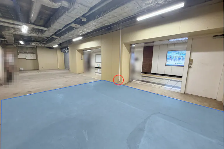 【横浜市営地下鉄 関内駅A区画(改札側)】写真1