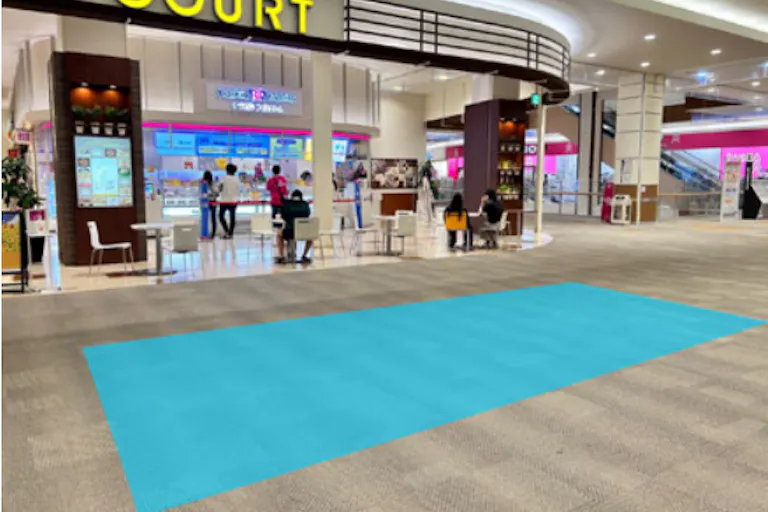 【イオンモール大垣*】2F 境界部(サーティワンアイスクリーム側)の画像1