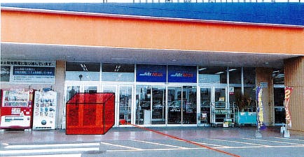 【ミスターマックス 山鹿店】店頭 販促プロモーションや物販用途に最適な総合ディスカウントストアの催事イベントスペースの画像