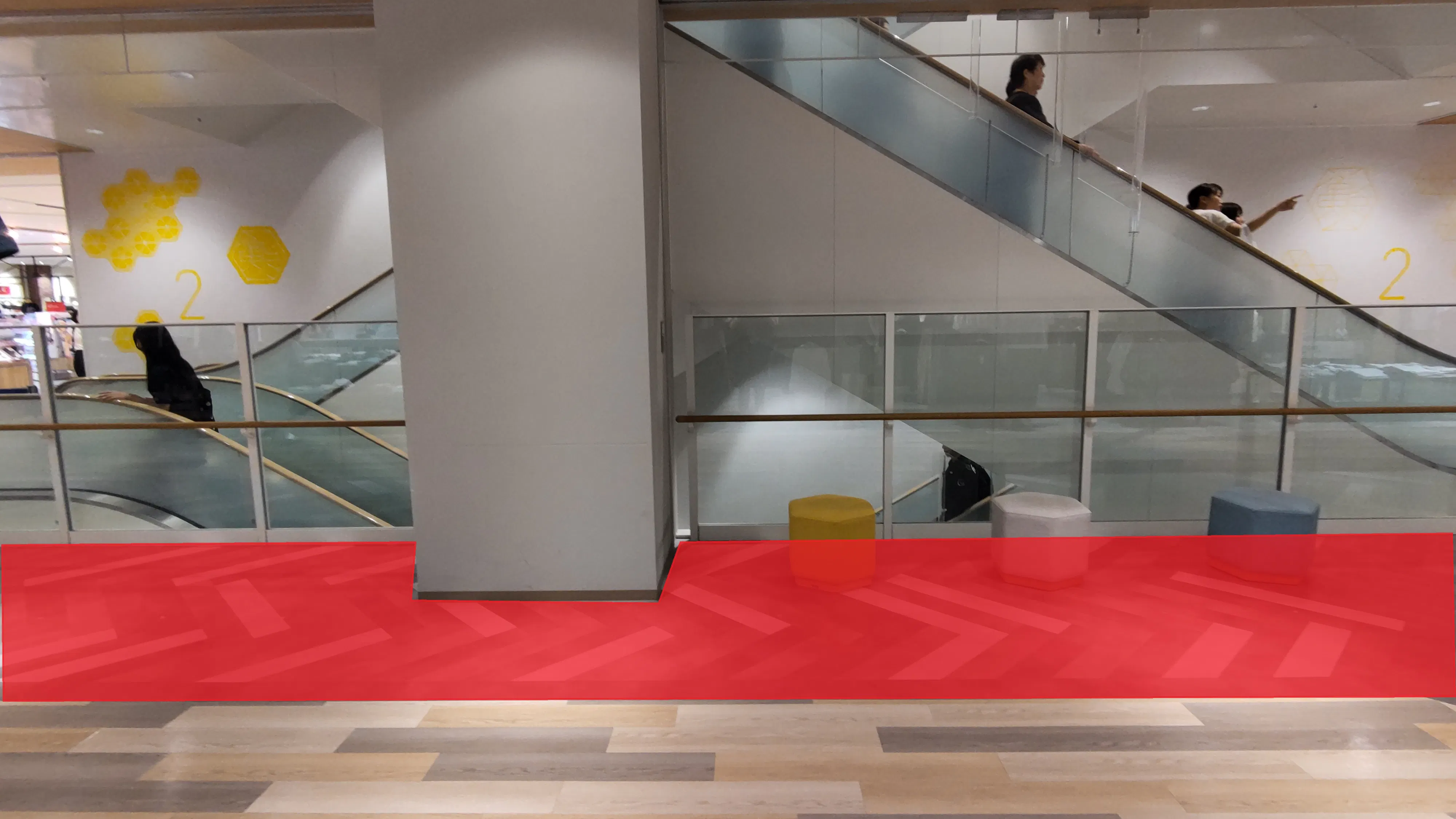 【KAMEIDO CLOCK】2階エスカレーター横 物販、食物販のポップアップストアや販促プロモーションに最適な催事イベントスペース