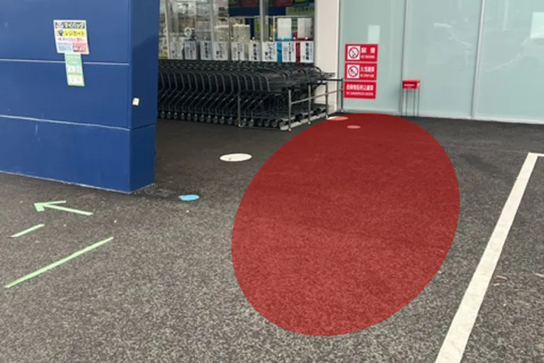 【スーパーセンタートライアル岩出店】キッチンカー(調理営業)出店限定/屋外スペースの画像1