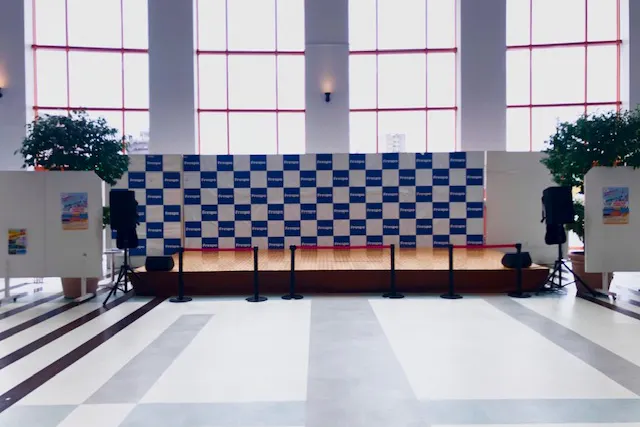 【フレスポ鳥栖】プロモーションや物販用途での利用が可能な商業施設の入り口すぐのイベントスペース