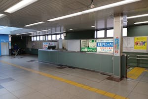 【八柱駅】(改札外)食物販やポップアップストアに最適な人の流動が多い改札前コンコース