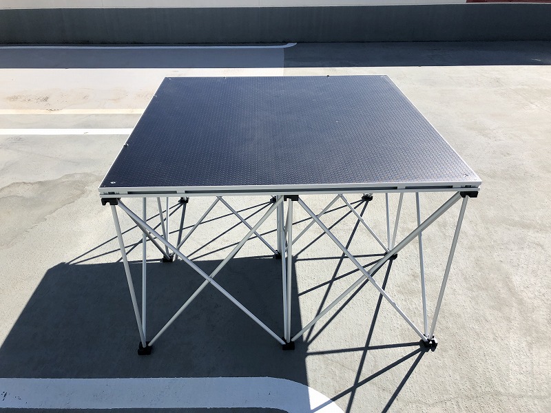 組立ステージ1m×1m×高0.6m×24=24㎡