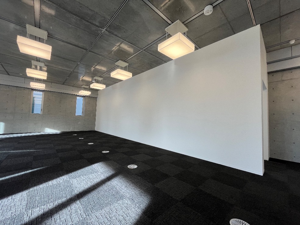 調光照明・ライティングレール有り・プロジェクター対応壁面