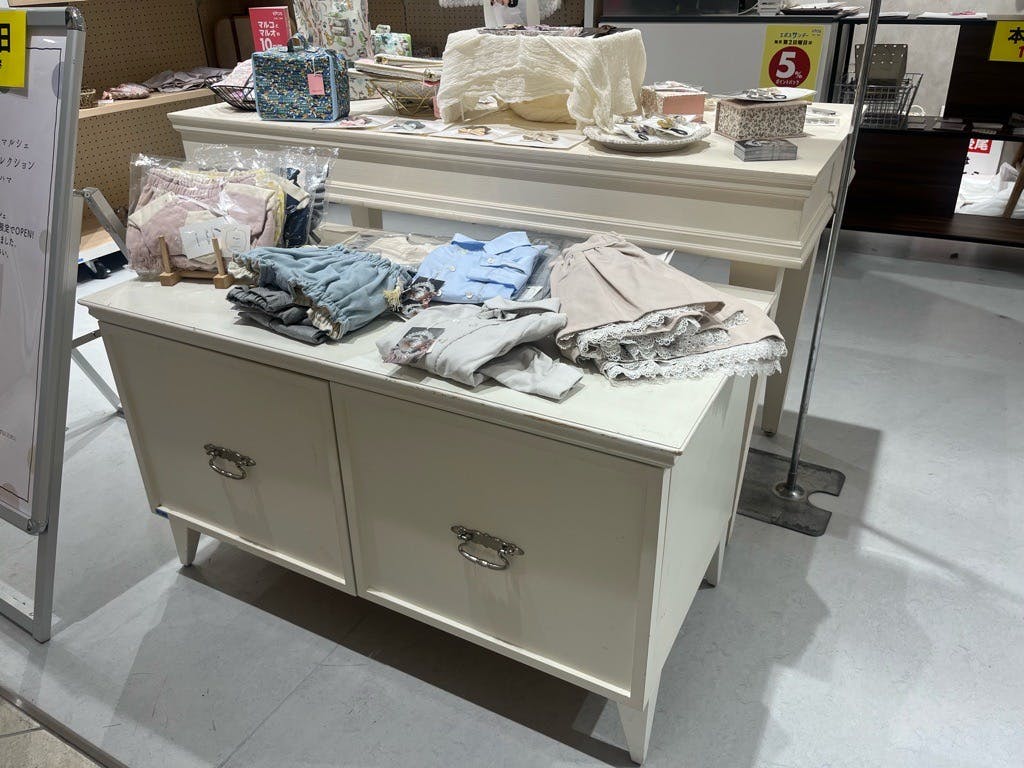 貸出什器（無料）一例　※数に限りがございます