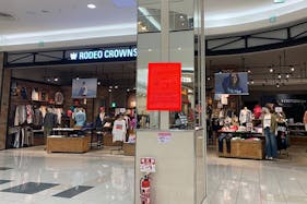 【イオンモール高崎】モール内広告 鏡回り(高崎オリジナル) 1F