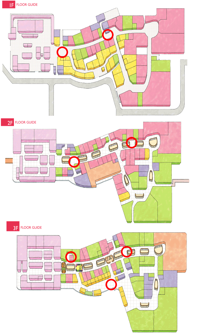 【イオンモール高崎】モール内広告 鏡回り（高崎オリジナル） 1F