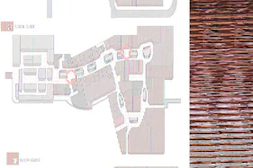 【イオンモール高崎】モール内広告 鏡回り(高崎オリジナル) 1F