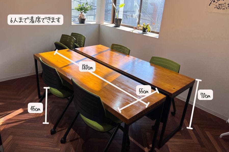 【吉祥寺駅から徒歩7分】ワークショップやセミナーに最適!中道通り商店街の貸し会議室レンタルスペース