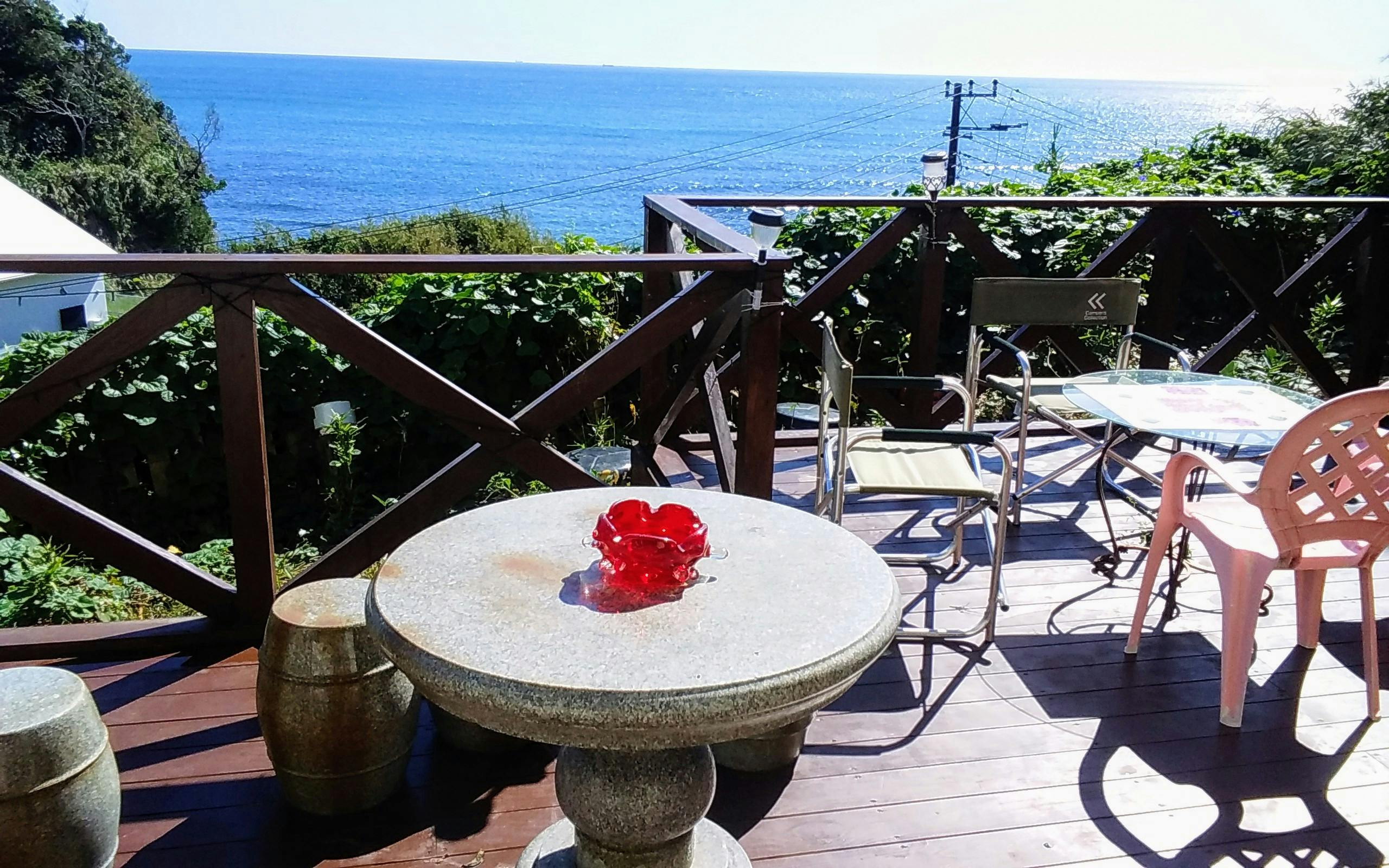 オーシャンビューのレンタルスペースです。