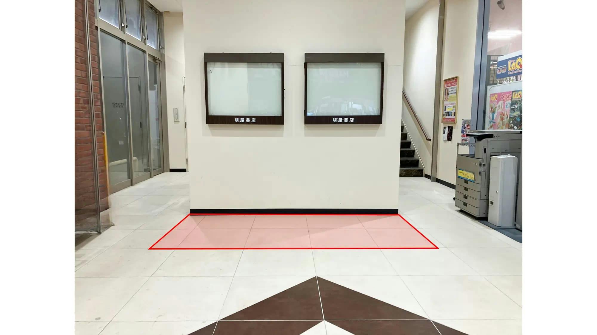 【明屋書店MEGA新下関店】新下関駅から13分！プロモーションや物販に最適な書店エントランスの催事スペース