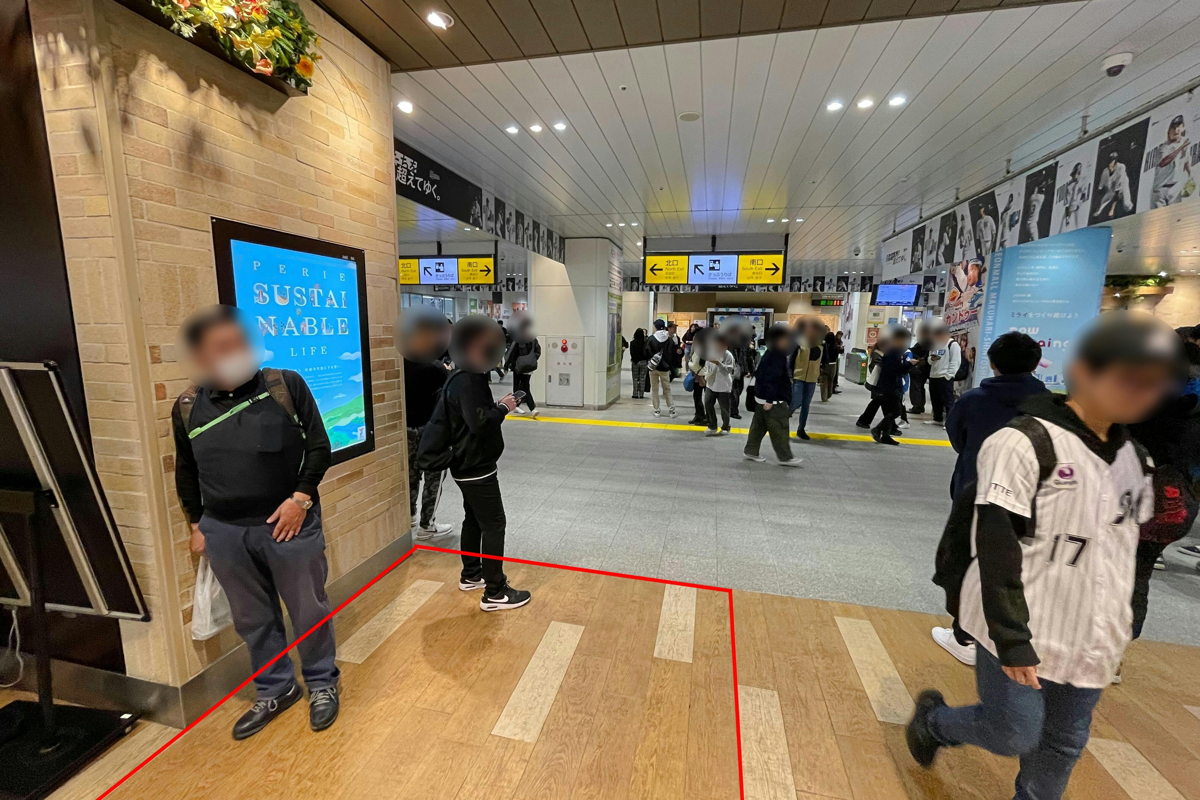 【ペリエ海浜幕張】食や雑貨等の小規模ポップアップに最適なJR海浜幕張駅改札正面にあるスペース