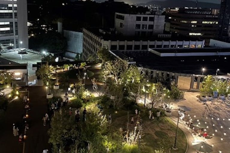 【SAKURA MACHI Kumamoto】飲食イベントなど大型のイベントに利用可能な屋上スペースの画像1