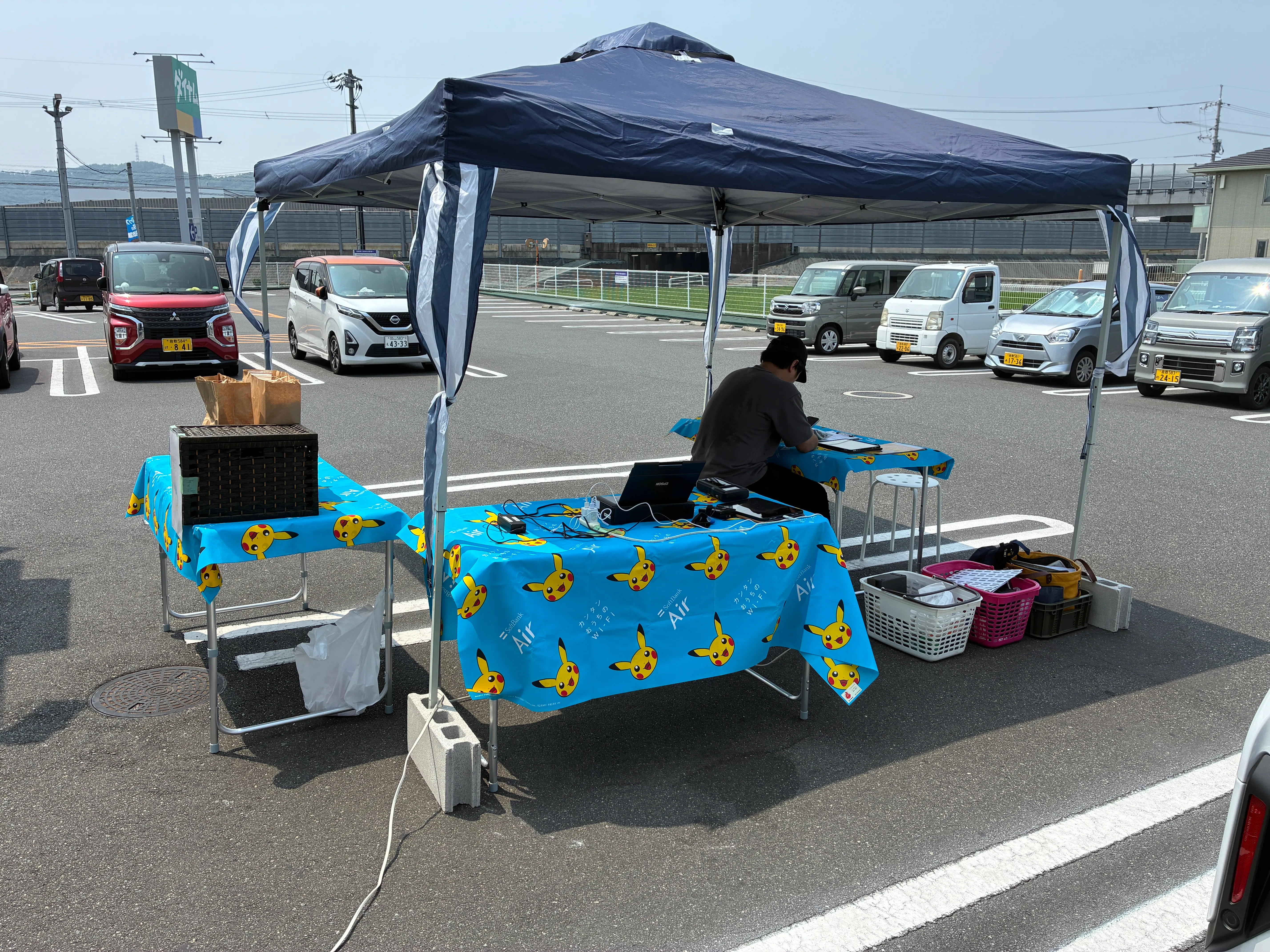 【ダイナム岡山倉敷中島店ゆったり館】キッチンカーやプロモーションに最適なアミューズメント施設のイベントスペース(出入口前)