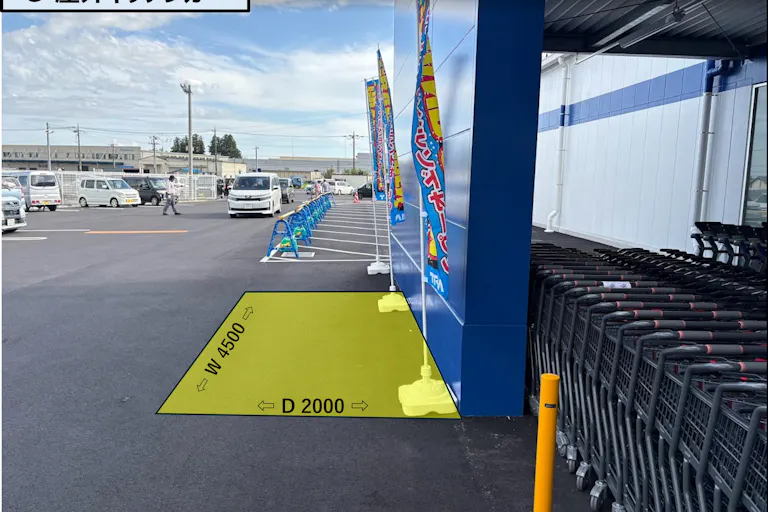 【スーパーセンタートライアル鹿沼店】NEW!食物販の出店が可能なトライアルマルシェ(キッチンカー/テント・スペース)の画像2