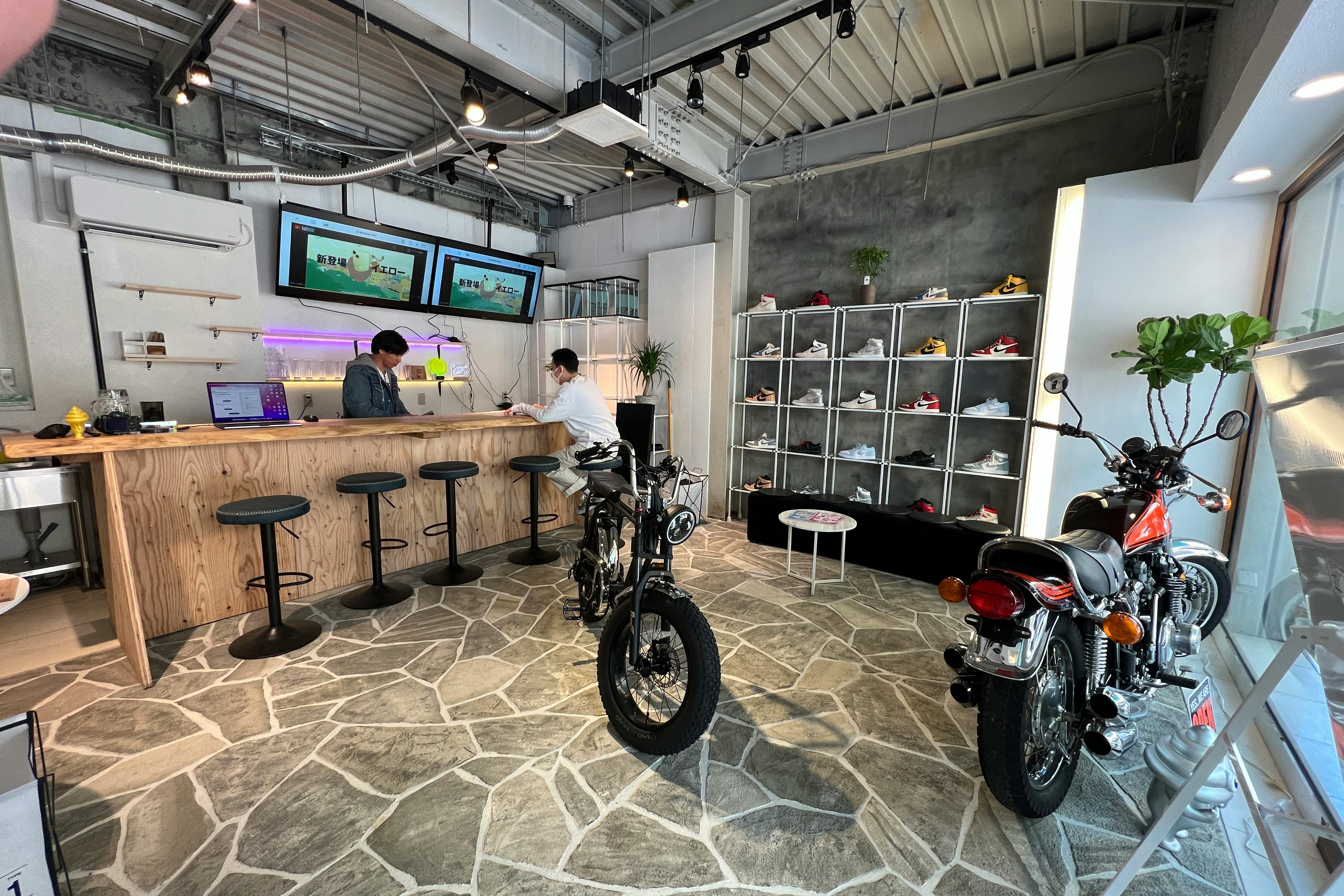 【竪町ストリート内中心の路面店】ポップアップストアや展示会に最適な多目的レンタルスペース アパレル等ポップアップタテマチ