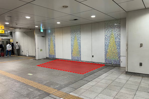 【横浜市営地下鉄グリーンライン日吉駅】各種プロモーションやサンプリングに最適な人通りの多い改札外イベントスペース