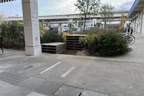 【BRANCH横浜南部市場】 販促イベントに利用可能な王将前にある屋外スペース