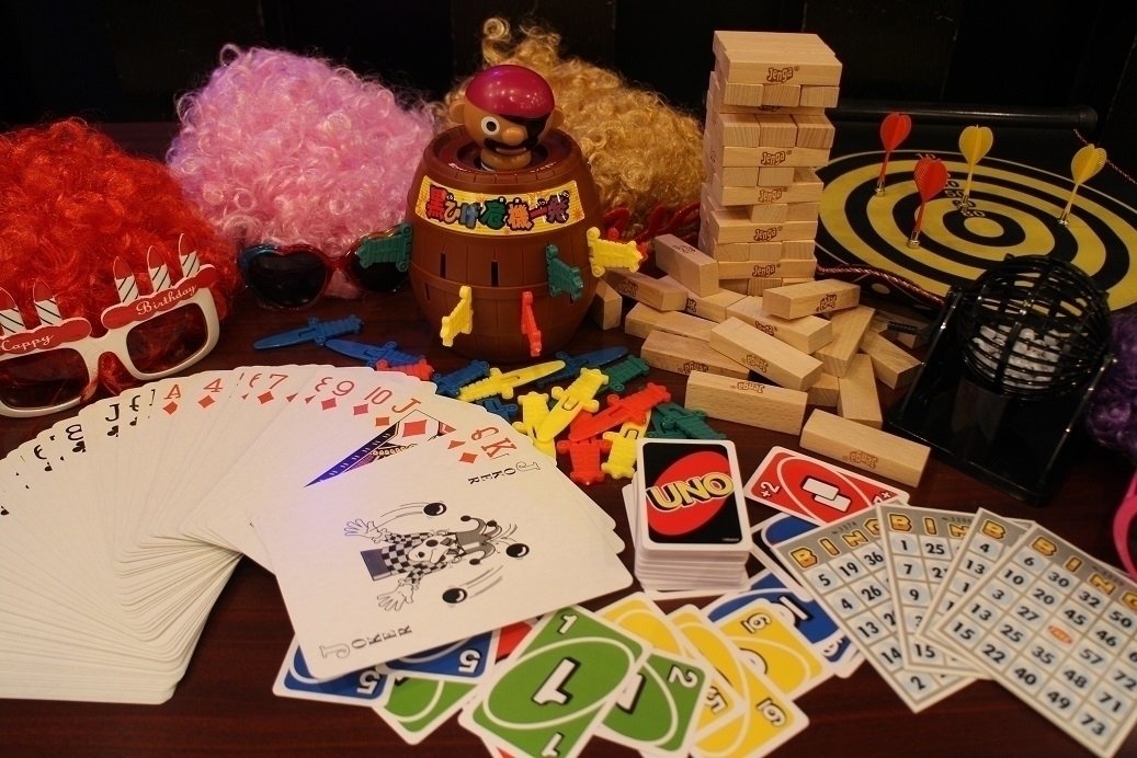 パーティーグッズ無料貸出