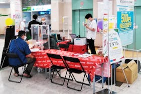 【イオン赤穂店】各種プロモーションや物販、食物販のポップアップストアに最適な1階セントラルコートのイベントスペース