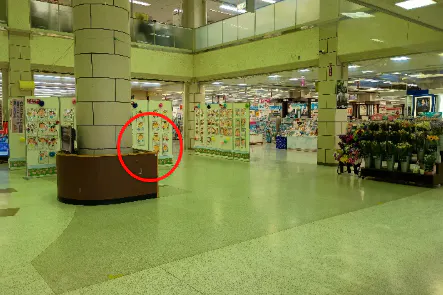 【イオン藤崎店】時計広場 販促プロモーションに最適なスーパー店内催事イベントスペース