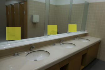 【広島段原ショッピングセンター】モール内広告 化粧室